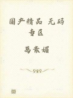国产精品 无码专区